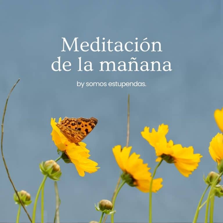 meditación de la mañana