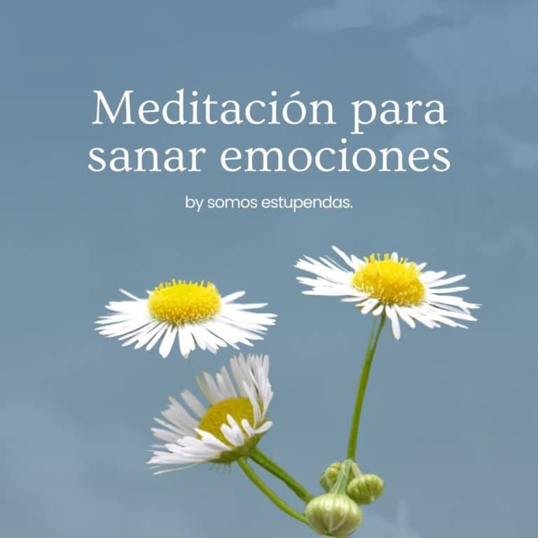 Meditación guiada para sanar emociones