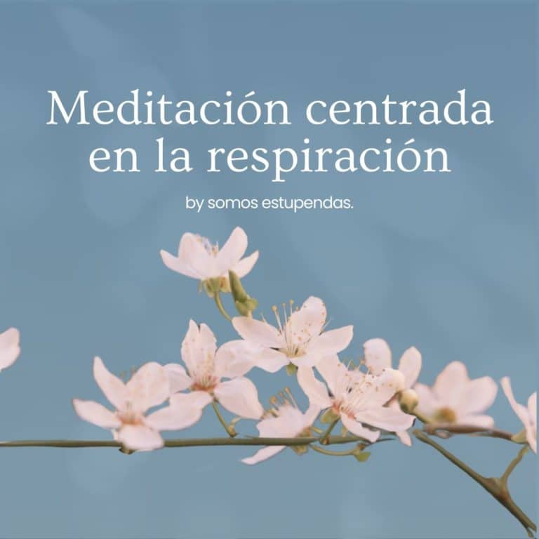 Meditación respiración