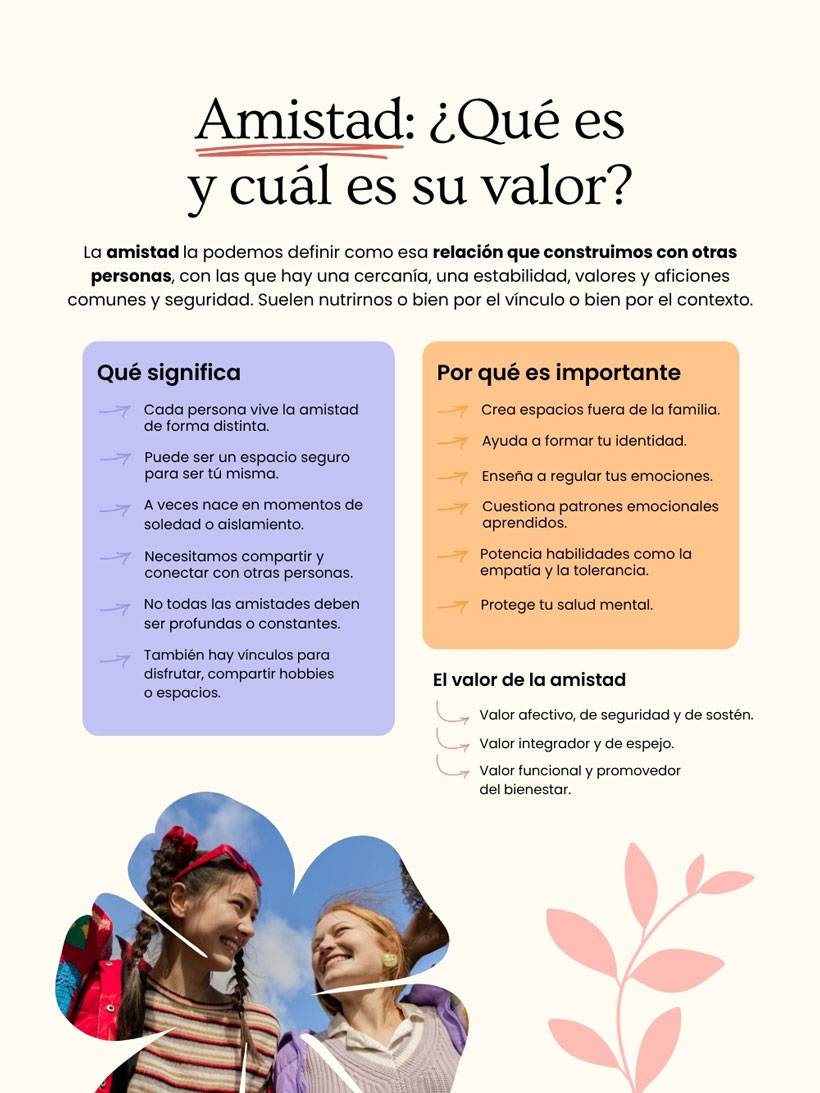 qué es una amistad