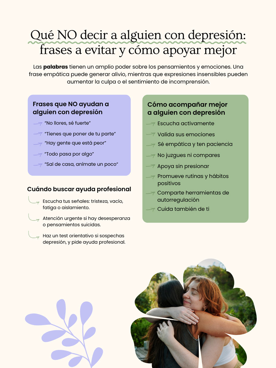 que no decirle a alguien con depresion